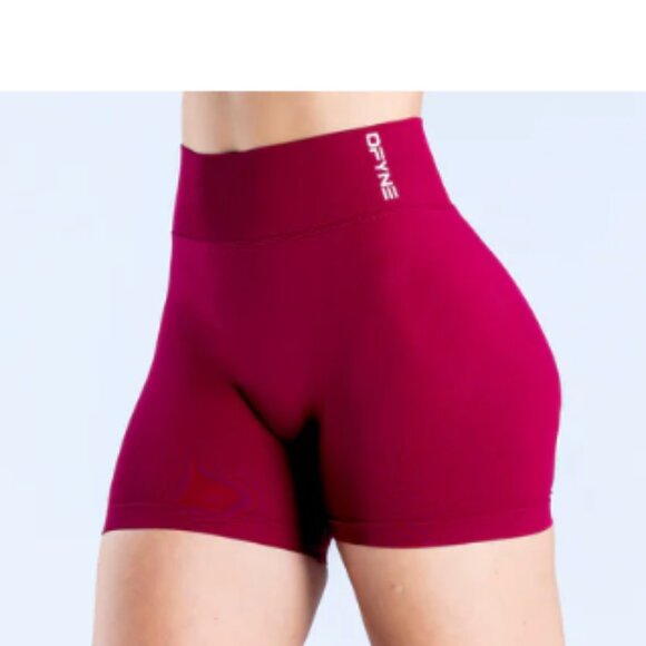 Dfyne Pants - DYFNE Shorts - Berry Red